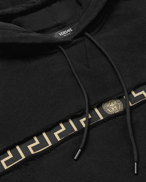 versace gym hoodie